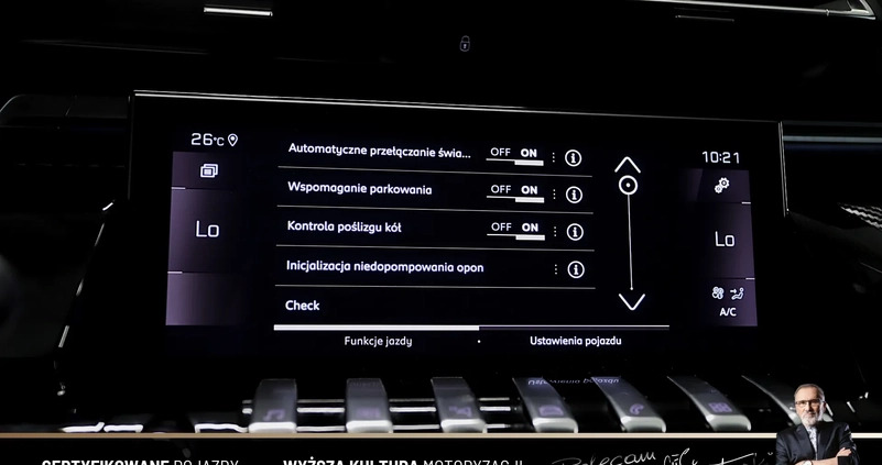 Peugeot 508 cena 79997 przebieg: 159969, rok produkcji 2019 z Konin małe 704